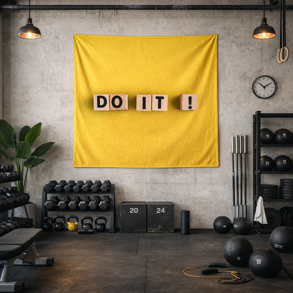 Do it!  (Yapabilirsin) Motivasyon Duvar Örtüsü